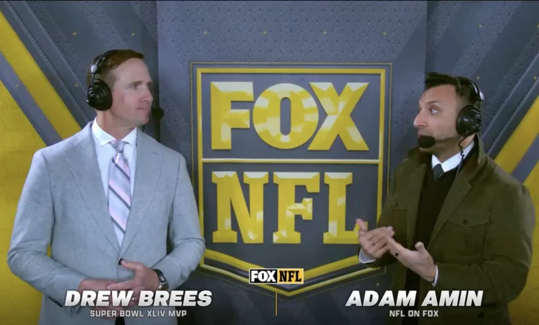 Adam Amin says Drew Brees is treating his second chance at broadcasting differently