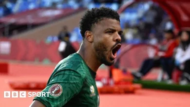 Afcon 2025: Lyle Foster scores as South Africa beat Zimbabwe 3-2 to reach last 16