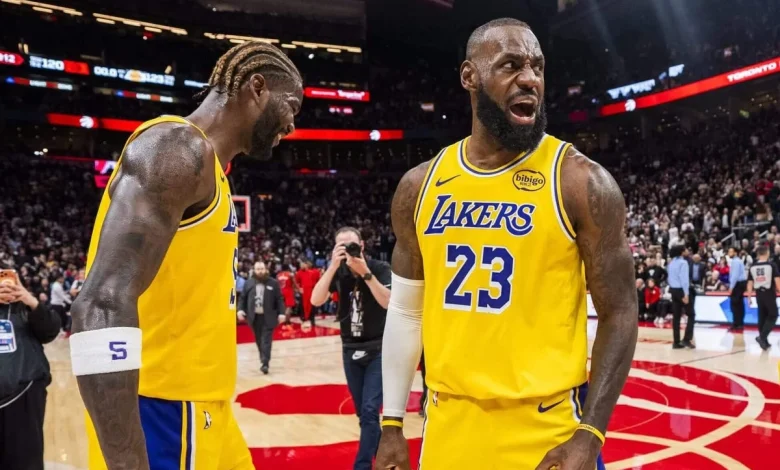 After 1,297 games, LeBron James’ 10-point scoring streak ends with Lakers buzzer-beater