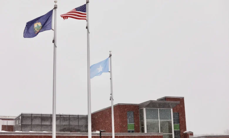 After Trump’s ‘garbage’ slur, a Vermont school building flew a Somali flag. Then came the threats