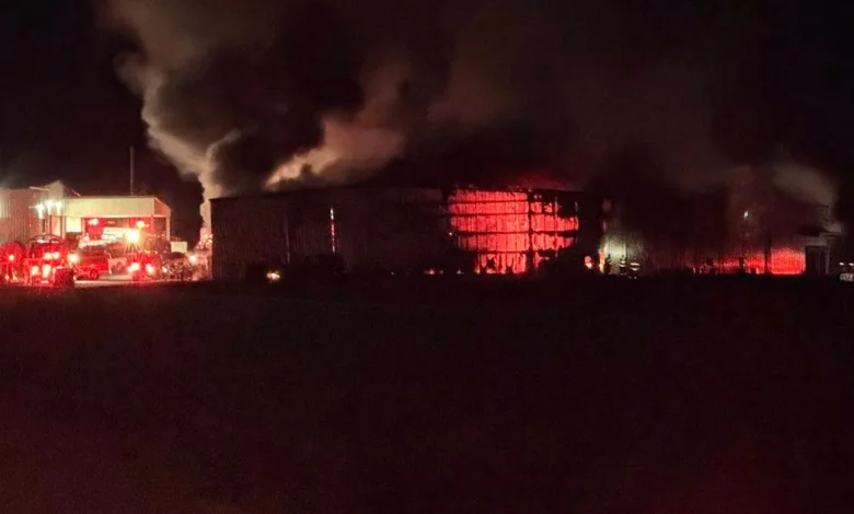 Alleghany County structure fire draws big response :: WRAL.com