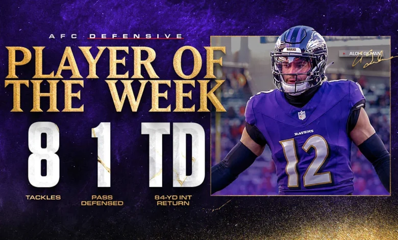 Alohi Gilman Wins AFC Defensive Player of the Week After Touchdown Return