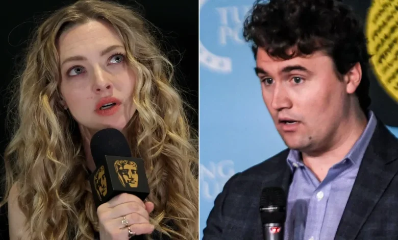 Amanda Seyfried on why she's not sorry for Charlie Kirk comments