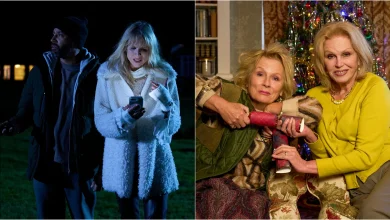 Amandaland Christmas Special cast tease absolutely fabulous Joanna Lumley and Jennifer Saunders reunion in festive episode that "begins and ends with a pavlova and has loads of laughs in between"
