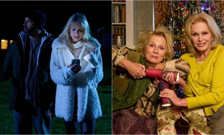 Amandaland Christmas Special cast tease absolutely fabulous Joanna Lumley and Jennifer Saunders reunion in festive episode that "begins and ends with a pavlova and has loads of laughs in between"