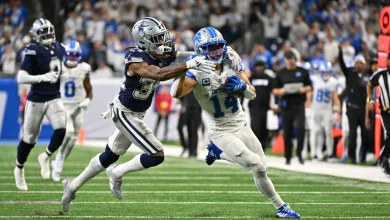 Amon-Ra St. Brown had big game, six days after he couldn't walk on injured ankle