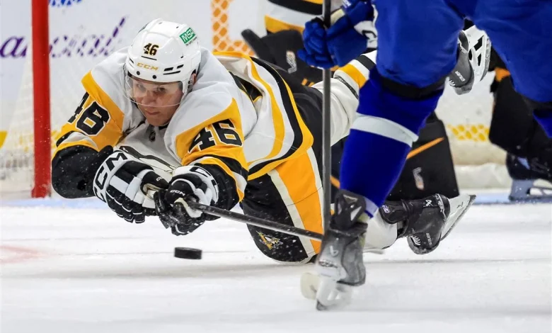 Analysis: Why the absence of Blake Lizotte — who should return Sunday — has hit Penguins unusually hard