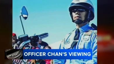 Andy Chan viewing: Community paying final respects to Philadelphia highway patrol officer
