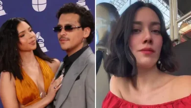 Ángela presume a Nodal tras sus fuertes mensajes en medio de polémica por la violinista del cantante