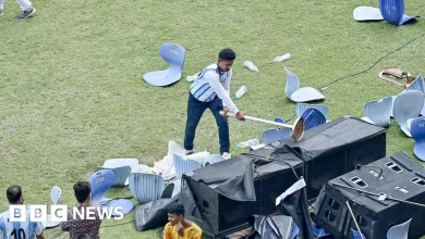 Anger at Lionel Messi 'GOAT' India tour as fans throw chairs and bottles at stadium event