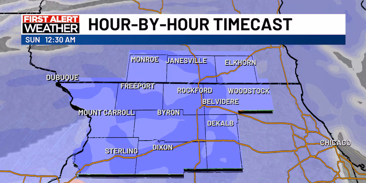 Another round of accumulating snow expected tonight