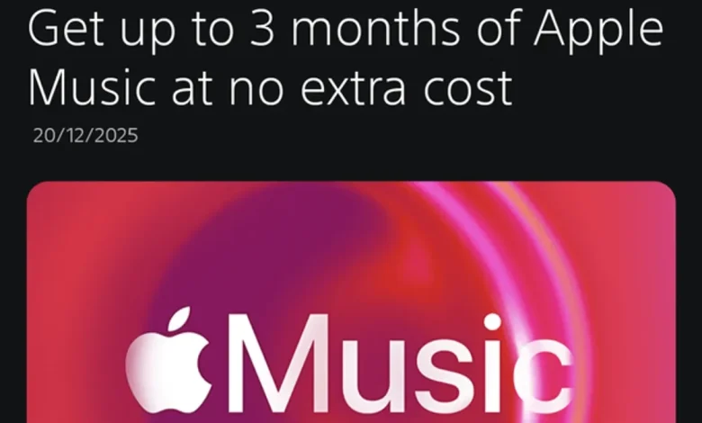 Apple Music Teams Up with Sony for Free Trials for PS+ Members