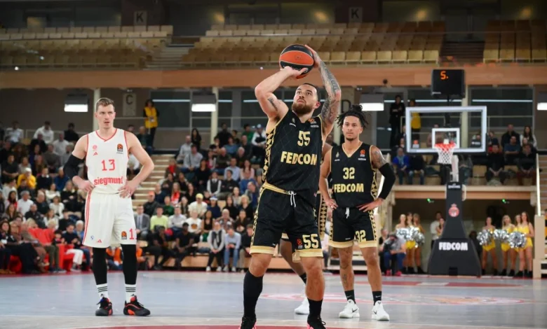 Après deux défaites de rang en Euroligue, Monaco réagit et punit le Bayern Munich