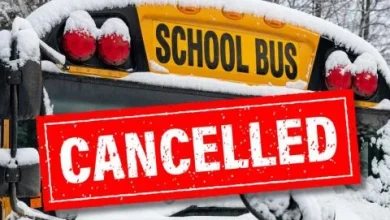 Area school buses cancelled again
