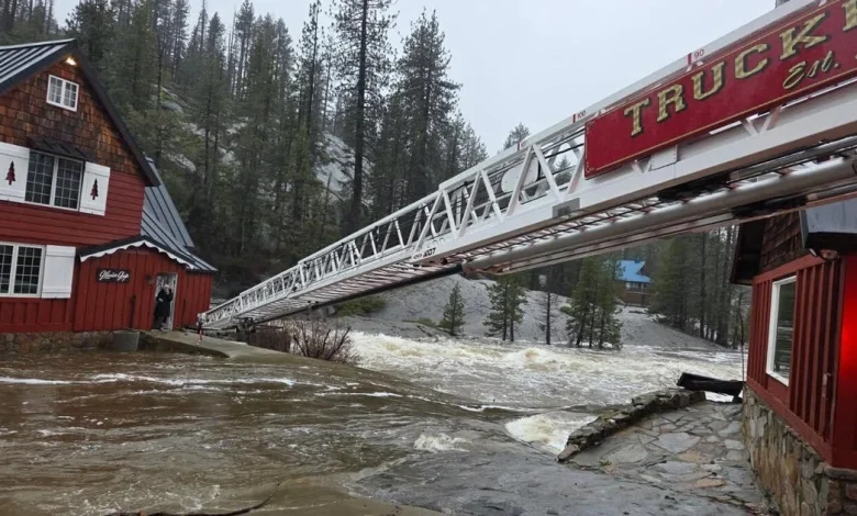 At least 1 dead in Redding flooding; 9 rescued from Cisco Grove home after river swells