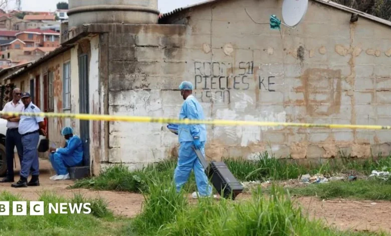 At least 11 killed in South Africa mass shooting