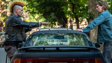 Austin Butler and Matt Smith show commitment to the craft by going bald for the Caught Stealing film