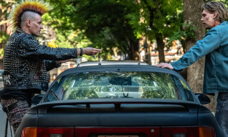 Austin Butler and Matt Smith show commitment to the craft by going bald for the Caught Stealing film