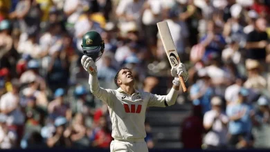 Australia’s Alex Carey and a poignant glance to the heavens: ‘Dad played the biggest role in my cricket’