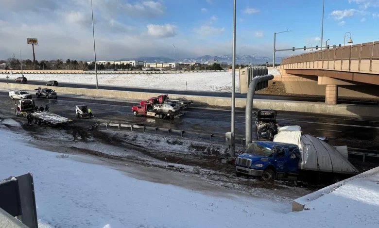 Authorities reopen I-25 N in northern Denver metro area after crash that injured multiple people