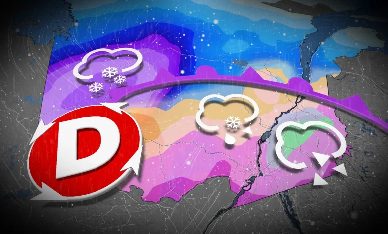 Avertissement émis : verglas et jusqu'à 50 cm de neige pour certains secteurs