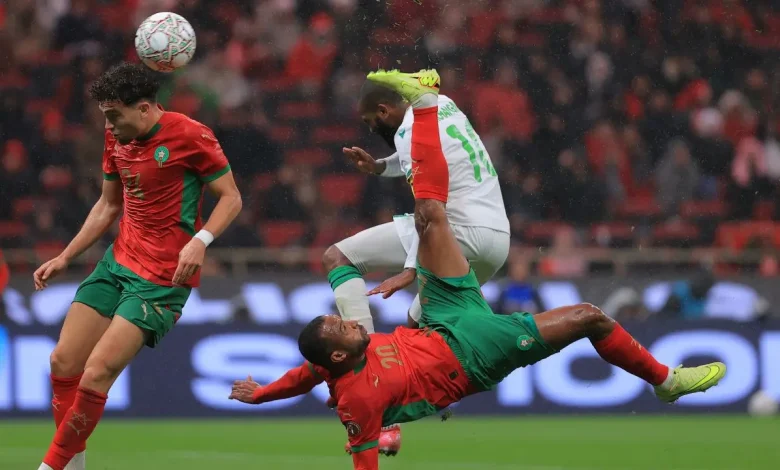 Ayoub El Kaabi y su segundo golazo de chilena con Marruecos en Copa Africana; no lo podía creer