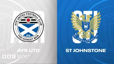Ayr United vs St Johnstone: Scottish Championship video stream & updates