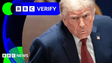 BBC Verify Live: Fact-checking Trump denying saying he had 'no problem' releasing boat strike video