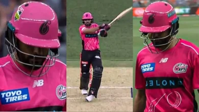 Babar Azam Out For 2 On Big Bash League Debut For Sydney Sixers | Watch