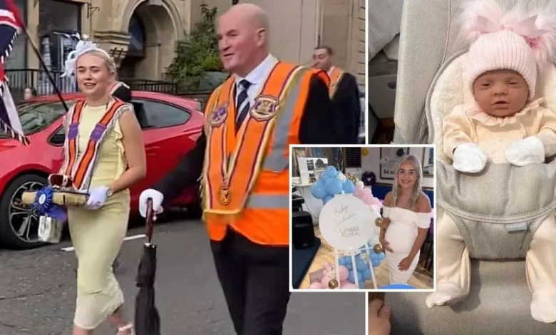 Baby faker Kira Cousins facing ban from Orange Order amidst probe into scandal