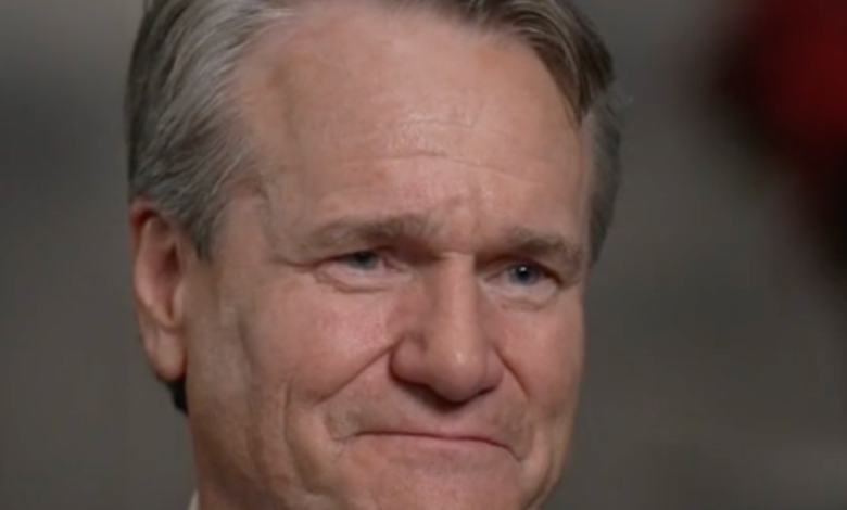 Bank of America CEO says the market "will punish people if we don't have an independent Fed"