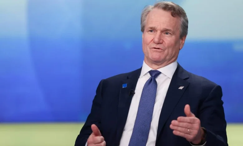 Bank of America's Moynihan says AI's economic benefit is 'kicking in more'