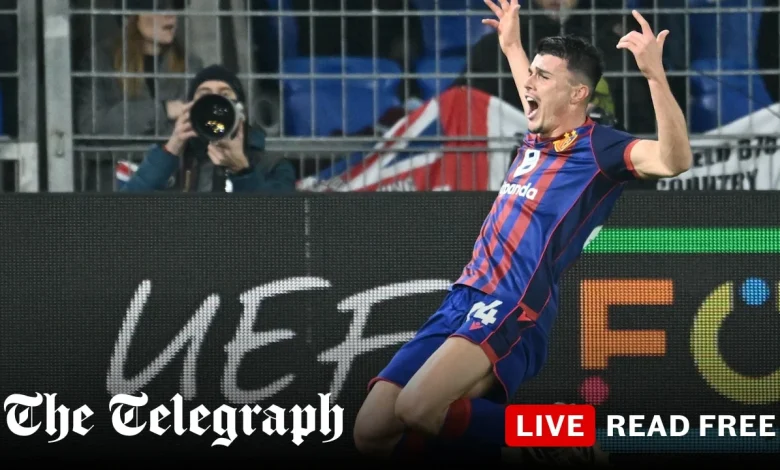 Basel vs Aston Villa live: Score and latest updates from Europa League