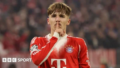 Bayern Munich 3-1 Sporting: Teenager Lennart Karl puts hosts on brink of Champions League knockouts