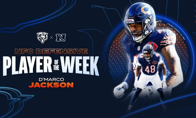Bears LB D’Marco Jackson named NFC Defensive Player of the Week