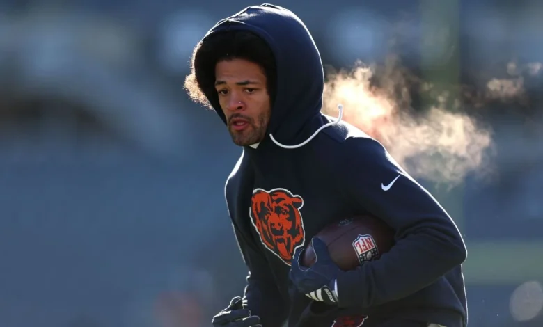 Bears' Odunze out after aggravating foot injury