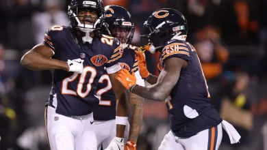 Bears clinch first NFC North title since 2018 after Packers’ loss to Ravens