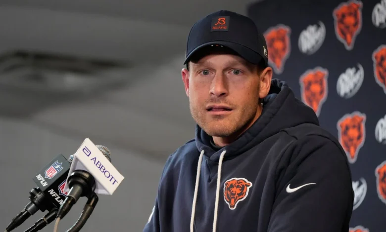 Bears coach Ben Johnson calls penalties 'egregious' but defends concussion-causing hit vs. Packers