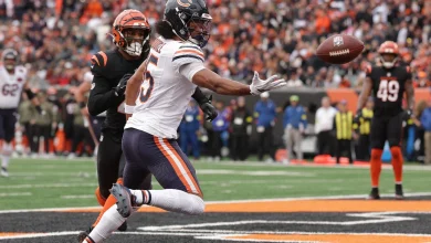 Bears will be without Odunze and Burden vs. Packers
