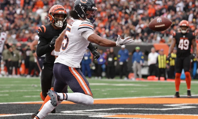 Bears will be without Odunze and Burden vs. Packers