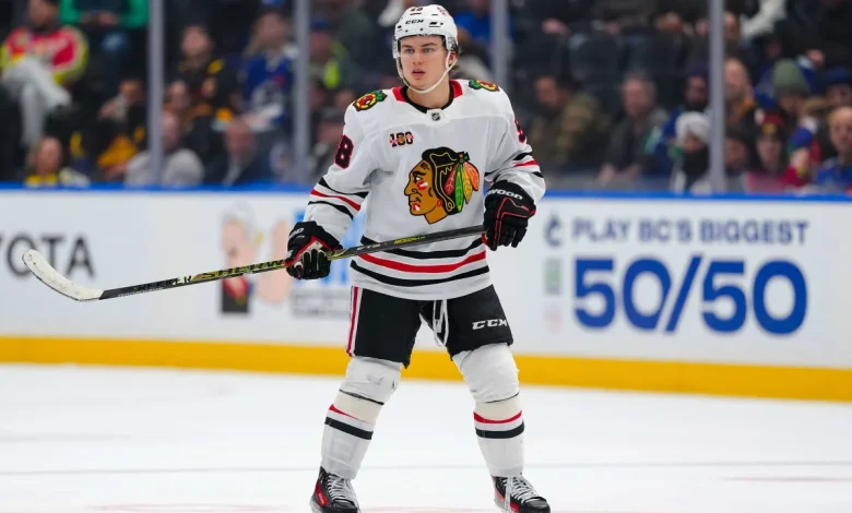 Bedard has taken 'massive step forward' this season, Blackhawks GM says