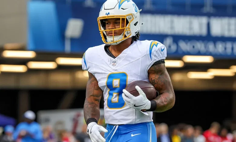 Best Omarion Hampton prop bets for Chargers vs. Texans on Saturday 12/27/25