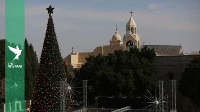 Bethlehem's Christmas light flickers through Palestinian grief