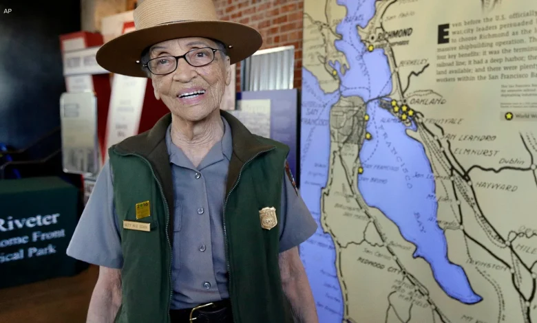 Betty Reid Soskin, best known as America's oldest national park ranger, dies at 104, family says