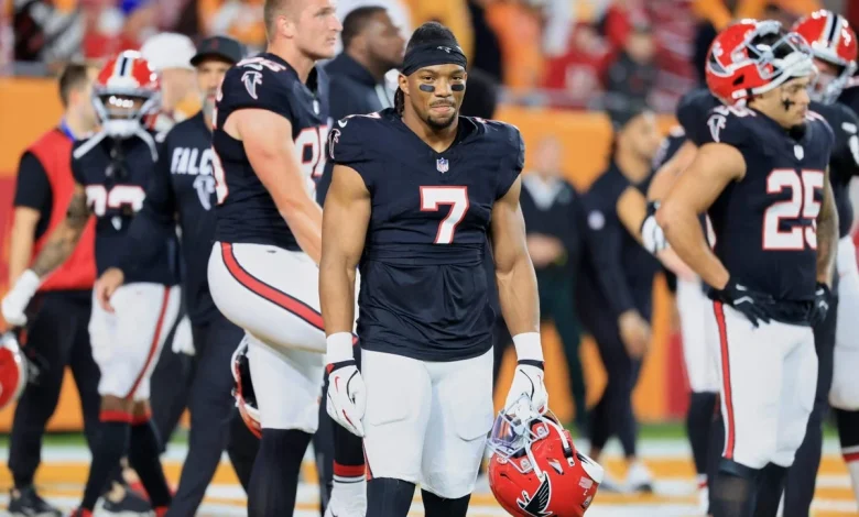 Bijan Robinson apologizes for using homophobic phrase on TNF postgame show