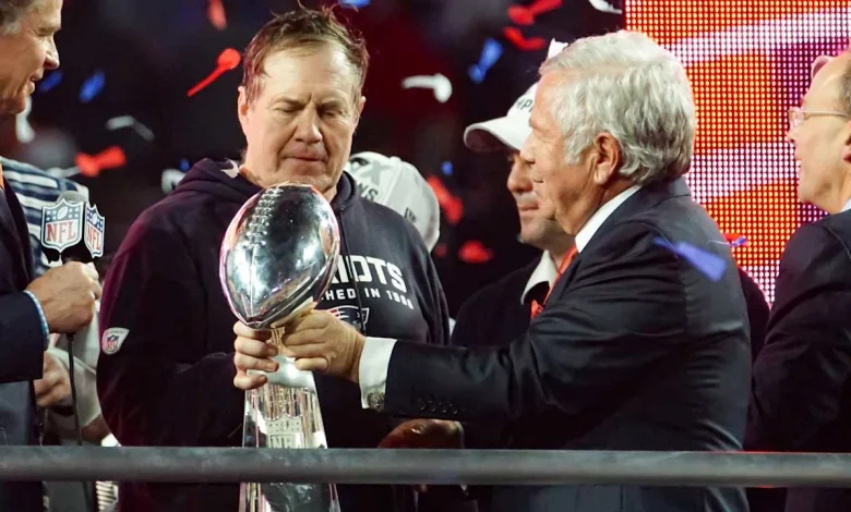 Bill Belichick, Robert Kraft among finalists for Pro Football Hall of Fame Class of 2026