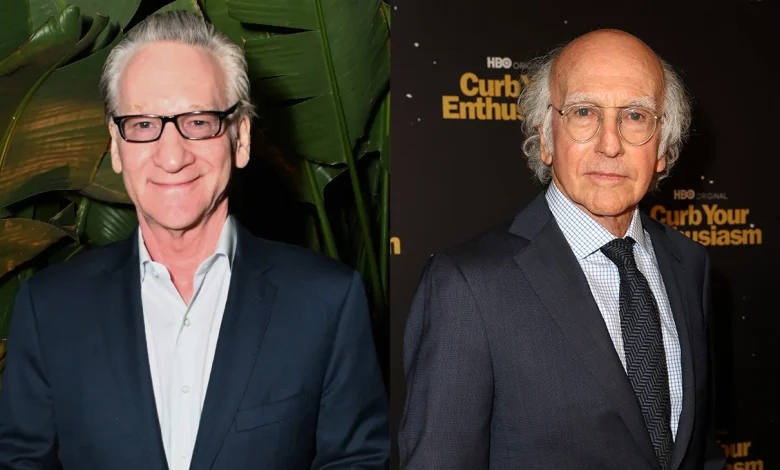 Bill Maher Says Larry David "Is Not My Friend" Amid Trump Feud
