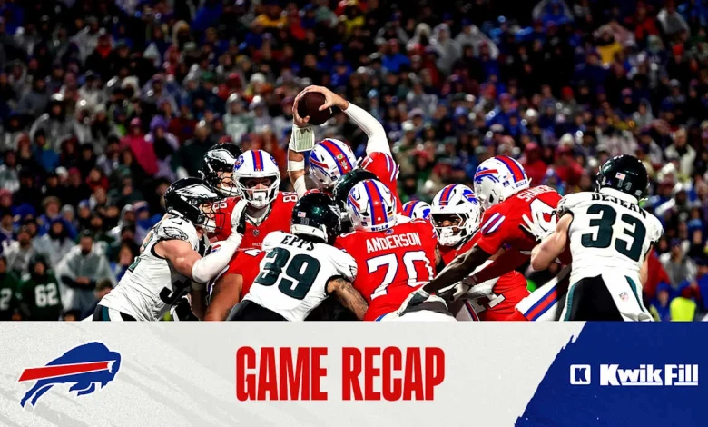 Bills 12 , Eagles 13