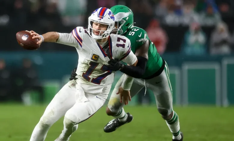 Bills vs Eagles forecast for game conditions at Highmark Stadium