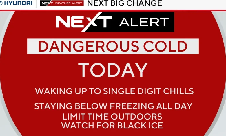 Bitterly cold Monday in Philadelphia region after Sunday's snowstorm. Here's the weather forecast.